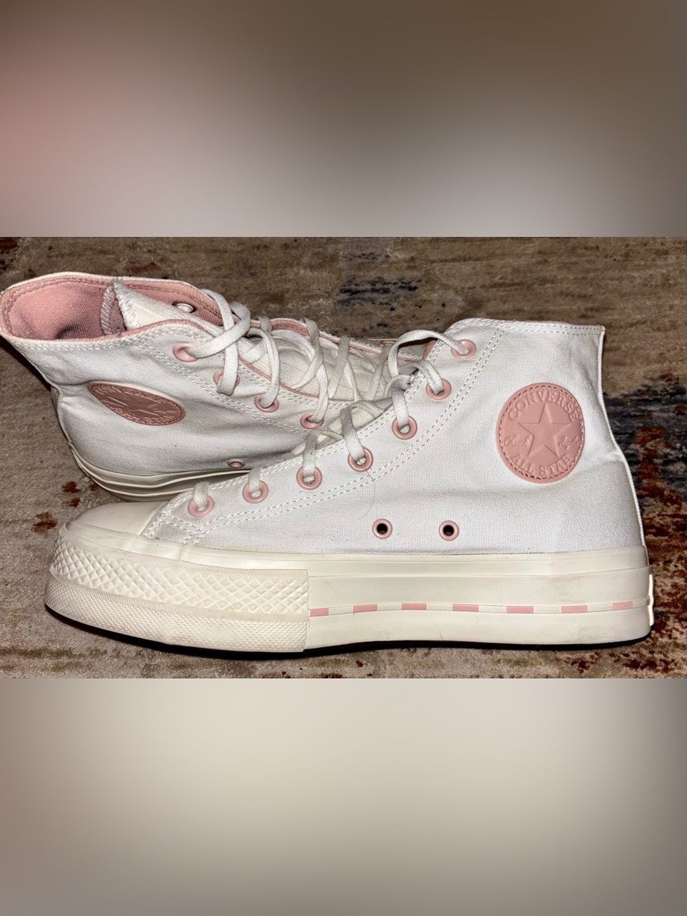 Converse Chuck Taylor Lift High Pink/Clay Sneakers